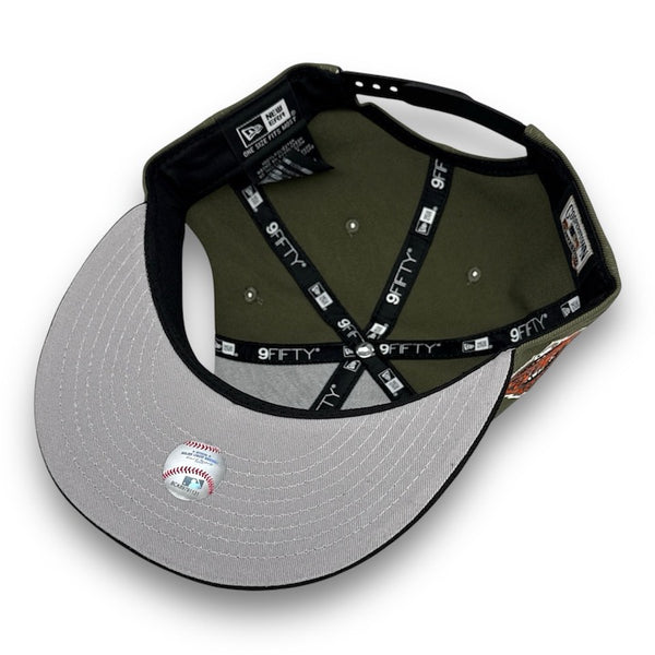 NY Yankees 96WS 9FIFTY New Era O. Green & Black Snapback Hat