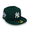 NY Yankees 98 WS 59FIFTY New Era Dark Green Hat