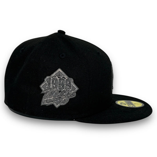 NY Yankees 99WS 59FIFTY New Era Black Graphite Hat