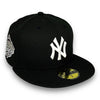 NY Yankees 99 WS 59FIFTY New Era Black Hat Pink UV