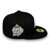 NY Yankees 99 WS 59FIFTY New Era Black Hat Pink UV