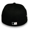 NY Yankees 99 WS 59FIFTY New Era Black Hat Pink UV