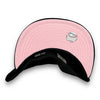 NY Yankees 99 WS 59FIFTY New Era Black Hat Pink UV