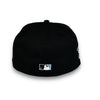 NY Yankees 99 WS 59FIFTY New Era Black Hat Sky Blue Bottom