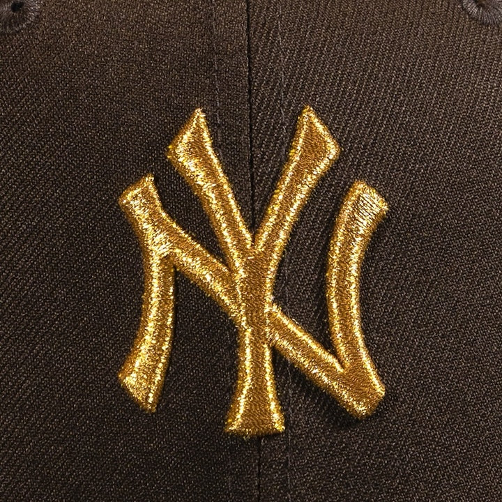 NY Yankees 99WS 59FIFTY New Era Brown Hat