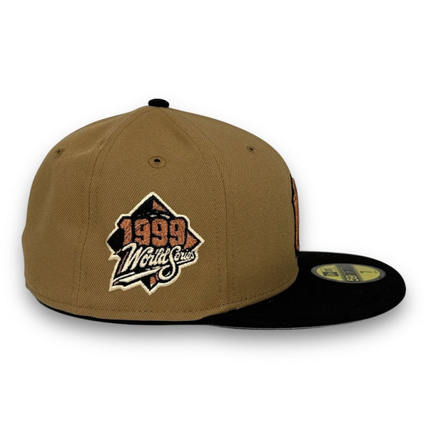 NY Yankees 99WS 59FIFTY New Era Khaki Black Hat
