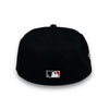 NY Yankees 99 WS New Era 59FIFTY Black Fitted Hat Red Bottom