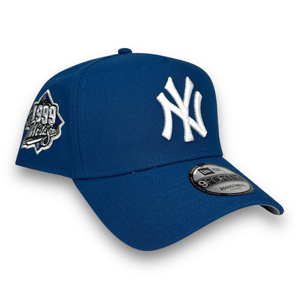 NY Yankees 99 WS New Era 9FORTY AF A. Blue Snapback Hat