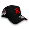 NY Yankees 99 WS New Era 9FORTY AF Black Snapback Hat Red UV