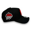 NY Yankees 99 WS New Era 9FORTY AF Black Snapback Hat Red UV