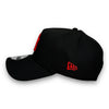 NY Yankees 99 WS New Era 9FORTY AF Black Snapback Hat Red UV