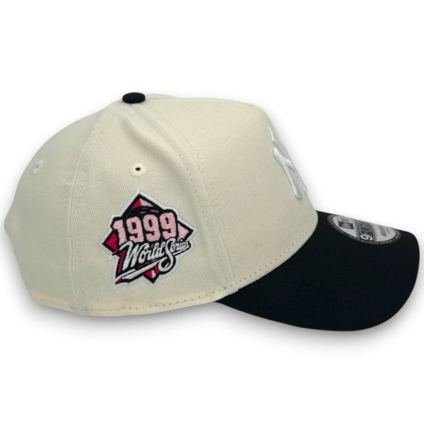 Baseball cap with '1999 World Series' logo on a white background