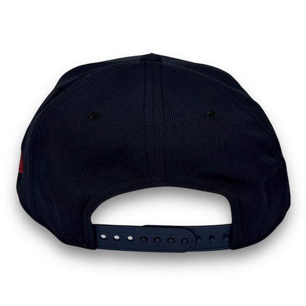 NY Yankees 99 WS New Era 9FORTY AF Navy Snapback Hat Red UV