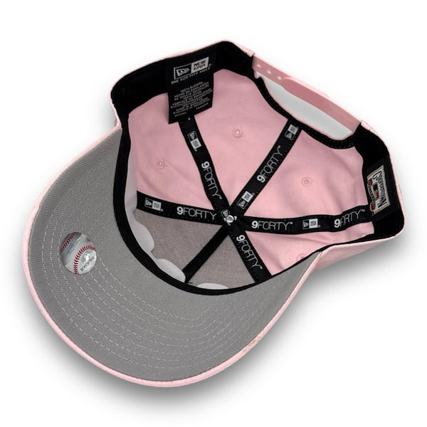 NY Yankees 99 WS New Era 9FORTY AF Pink Snapback Hat