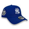 NY Yankees 99 WS New Era 9FORTY AF Royal Blue Snapback Hat