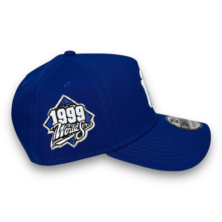 NY Yankees 99 WS New Era 9FORTY AF Royal Blue Snapback Hat