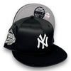 NY Yankees Satin 99WS 9FIFTY New Era Black Snapback Hat