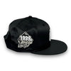 NY Yankees Satin 99WS 9FIFTY New Era Black Snapback Hat
