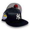 NY Yankees Satin 99WS 9FIFTY New Era Navy Snapback Hat