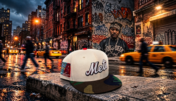 NY Mets 40th 59FIFTY New Era Chrome/Camo Hat
