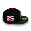 New Jersey Devils 25 Anni. 59FIFTY New Era Black & D Green Hat