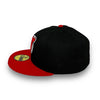 New Jersey Devils 25 Anni. 59FIFTY New Era Black & Red Hat