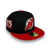 New Jersey Devils 25 Anni. 59FIFTY New Era Black & Red Hat