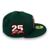 New Jersey Devils 25 Anni. 59FIFTY New Era Dark Green Hat