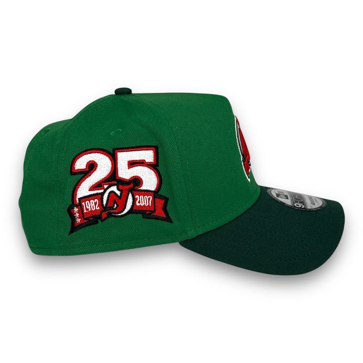 New Jersey Devils New Era 9FORTY AF Green Snapback Hat