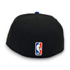 New York Knicks 26 Champs 59FIFTY New Era Black & Blue Hat