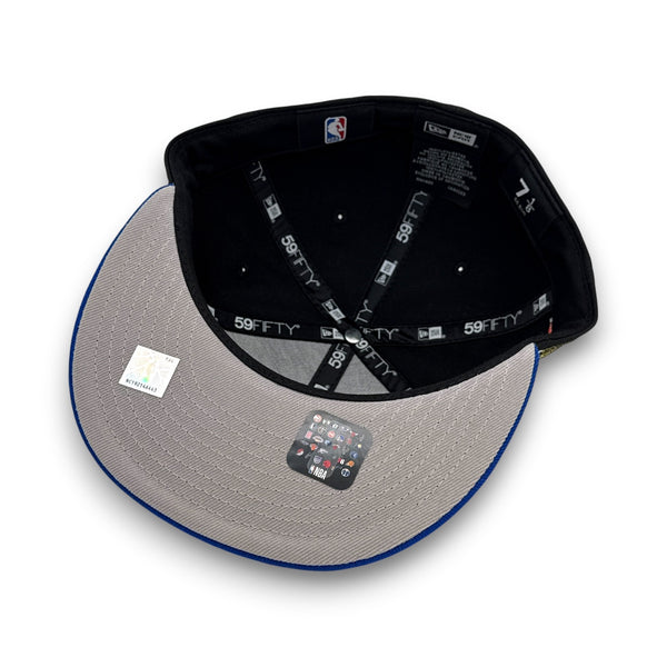 New York Knicks 26 Champs 59FIFTY New Era Black & Blue Hat