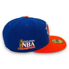 New York Knicks 26 Champs 59FIFTY New Era Blue & Orange Hat