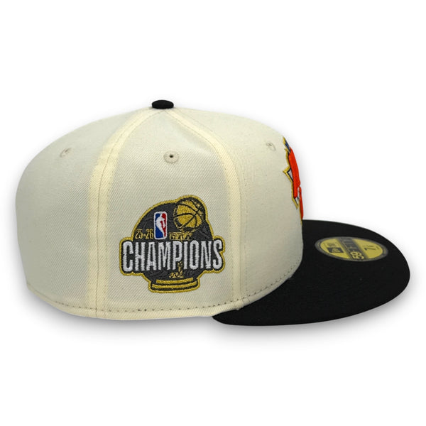 New York Knicks Champs 59FIFTY New Era Chrome Hat