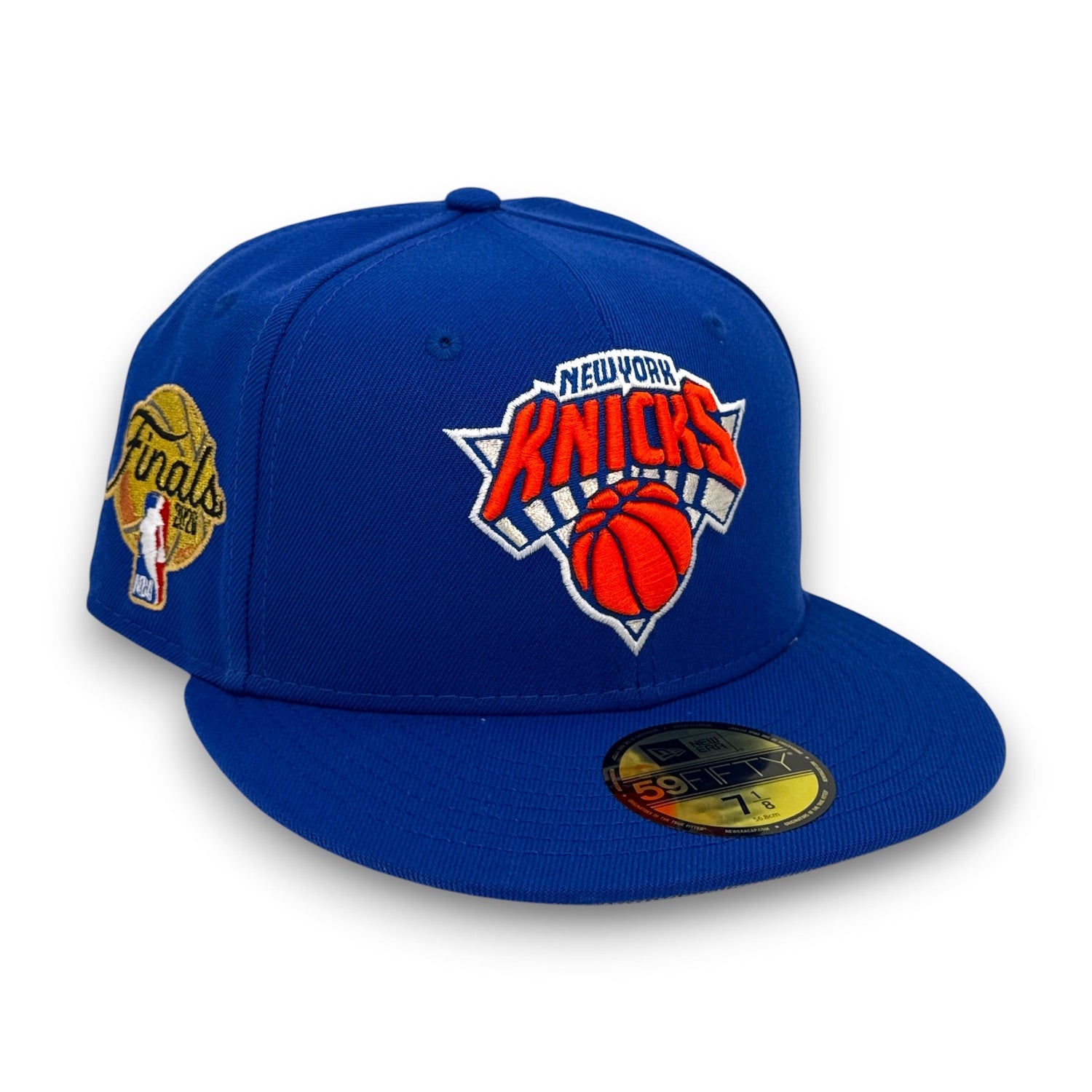 New York Knicks Finals 59FIFTY New Era Blue Hat