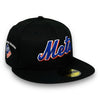 New York Mets Citi Field 59FIFTY New Era Black Hat