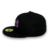 New York Mets Citi Field 59FIFTY New Era Black Hat