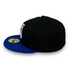 New York Rangers 59FIFTY New Era Black & Blue Hat