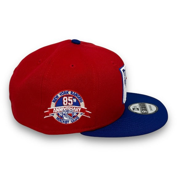 New York Rangers 9FIFTY New Era Red & Blue Hat
