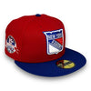 New York Rangers 85th 59FIFTY New Era Red & Blue Hat