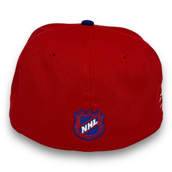 New York Rangers 85th 59FIFTY New Era Red & Blue Hat