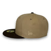 NY Yankee Basic 59FIFTY New Era Camel & Brown Hat