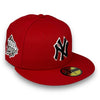 Nookie Yankees 99 WS 59FIFTY New Era Red Hat