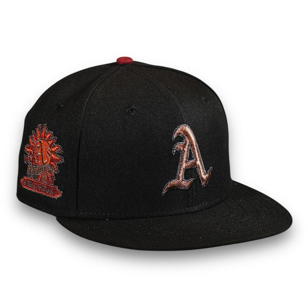 Oakland A's Stadium 59FIFTY New Era Black Hat