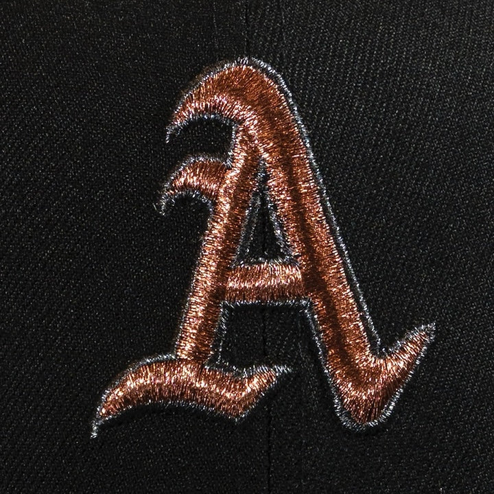 Oakland A's Stadium 59FIFTY New Era Black Hat