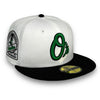 Orioles 30th New Era 59FIFTY White & Black Fitted Hat