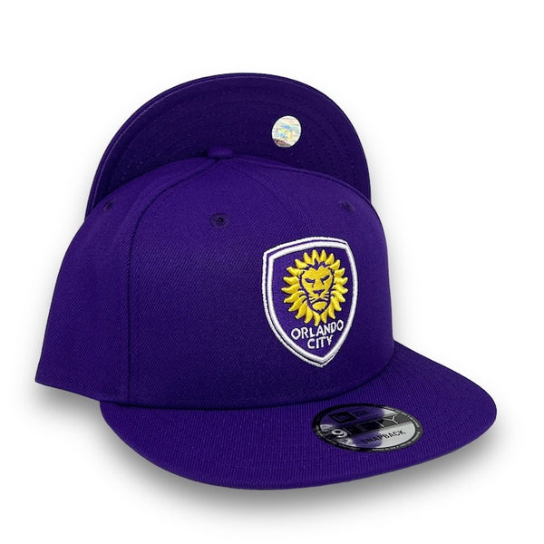 Orlando City New Era 9FIFTY Purple Snapback Hat Purple Botton