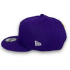 Orlando City New Era 9FIFTY Purple Snapback Hat Purple Botton