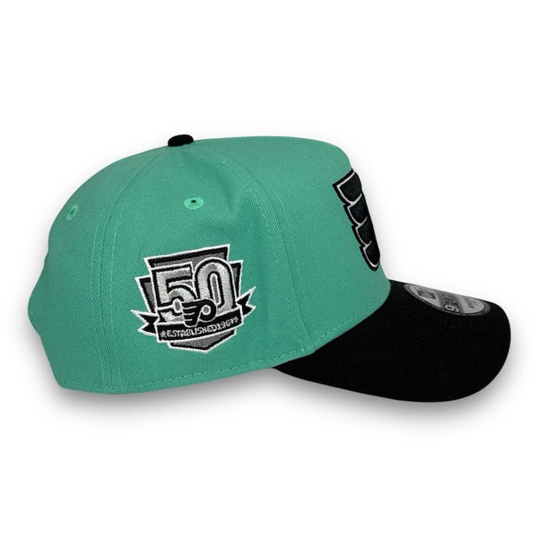 Philadelphia Flyers New Era 9FORTY AF Clear Mint Snapback Hat