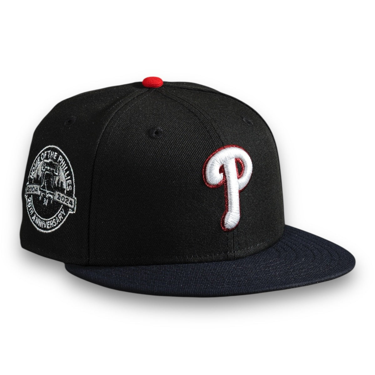 Philadelphia Phillies 20th 59FIFTY Black New Era Hat