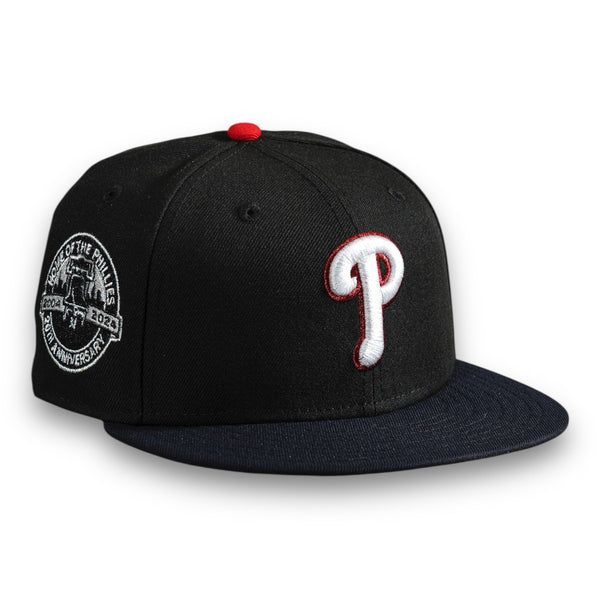 Philadelphia Phillies 20th 59FIFTY Black New Era Hat